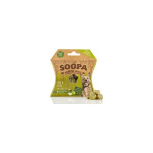 Soopa healthe bites kale&apple 50gram-fleur's pet shop-vegetarische snacks voor honden