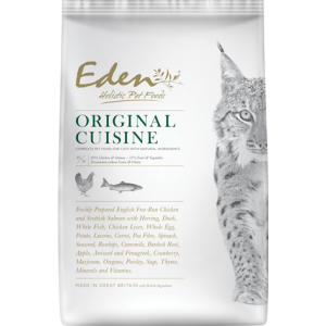 Eden Cat  Original Cuisine kip, zalm, haring & eend 400 gram