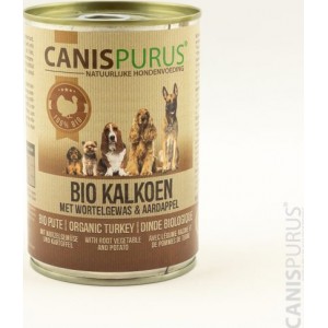 Canis Purus blikvoeding kalkoen 400 gram-fleur's pet shop